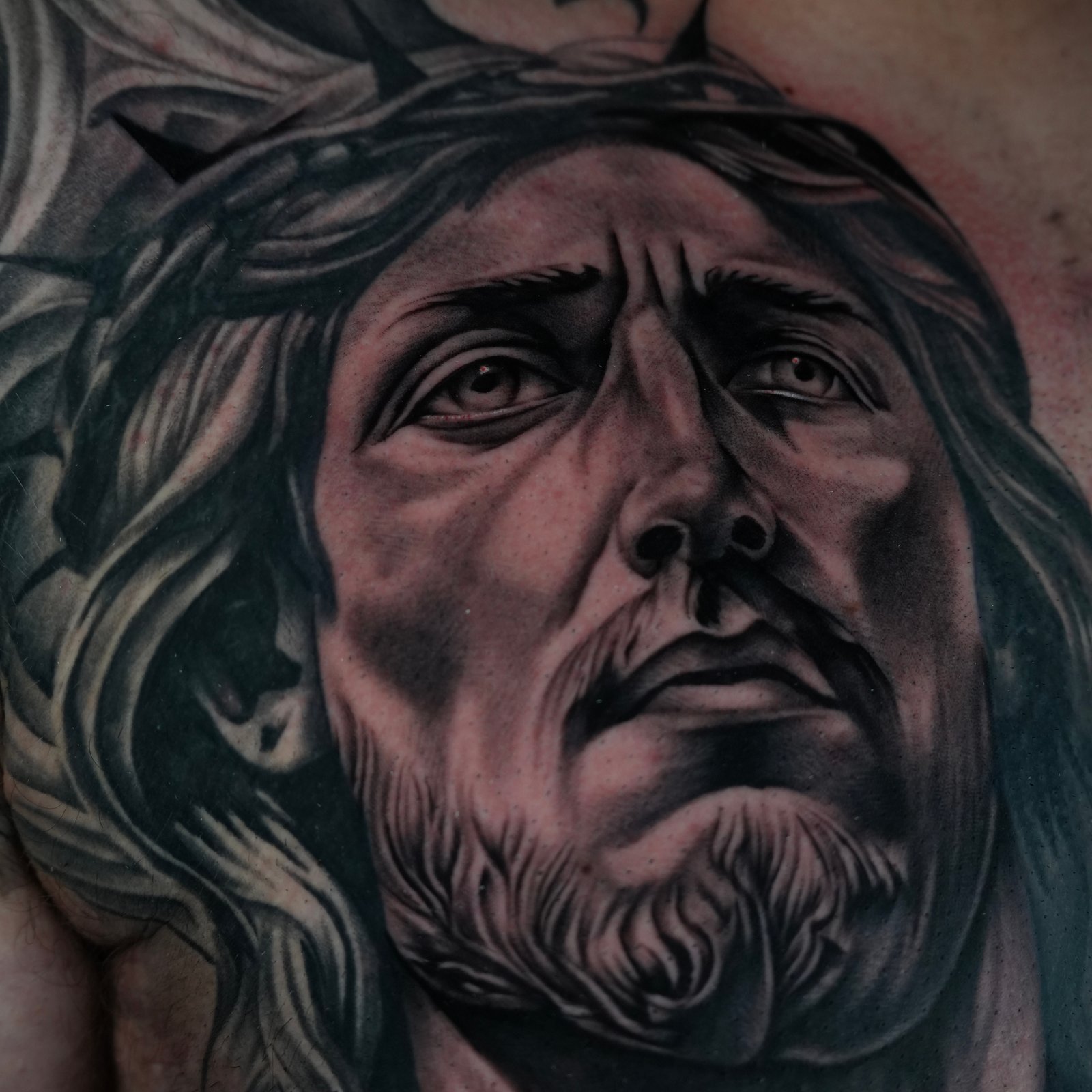 Black and grey realism tattoo by Eddie Gonzalez of YDCINK serving Ogden and Northern Utah