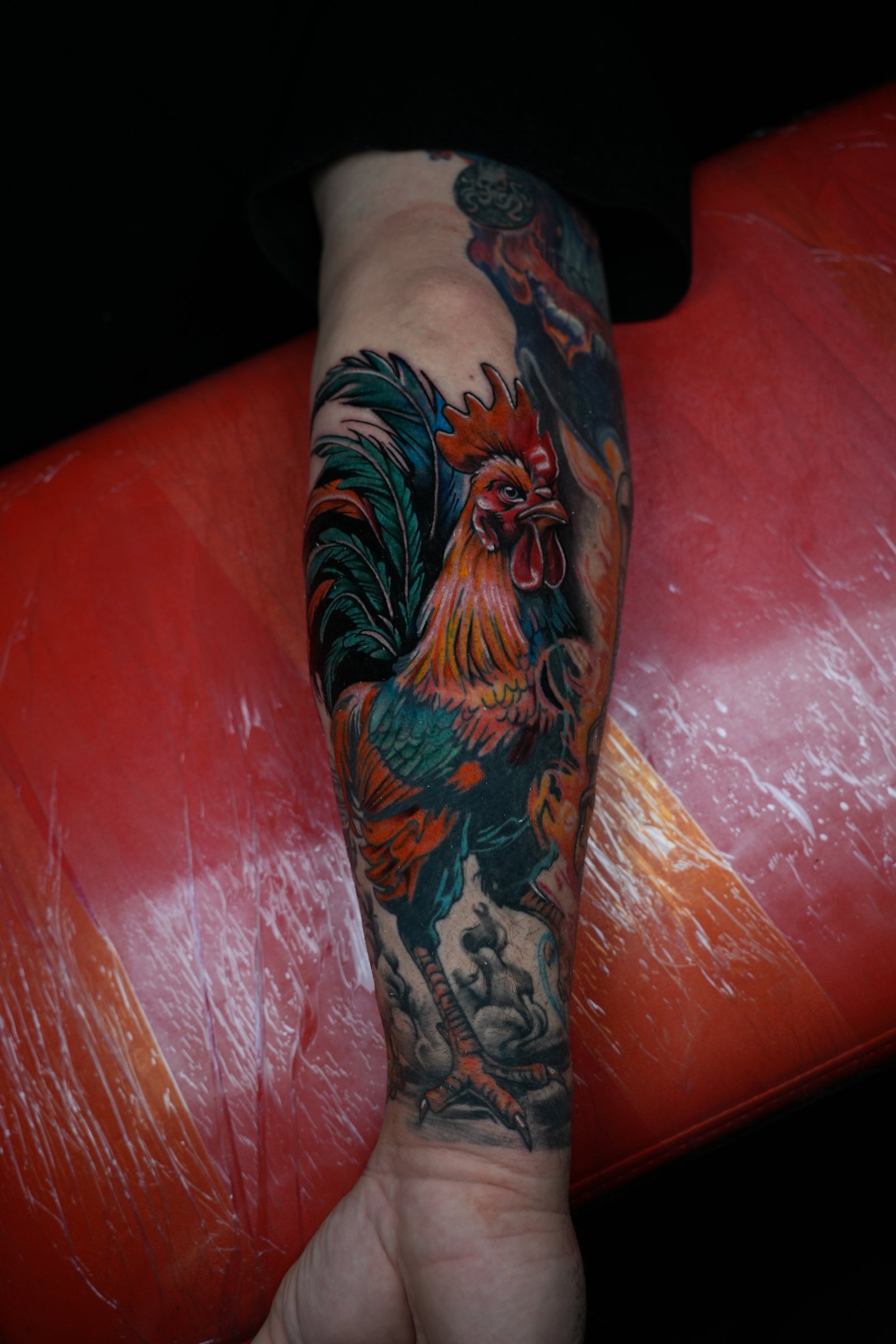 Custom tattoo by Eddie Gonzalez of YDCINK at Legacy Tattoo in Ogden Utah