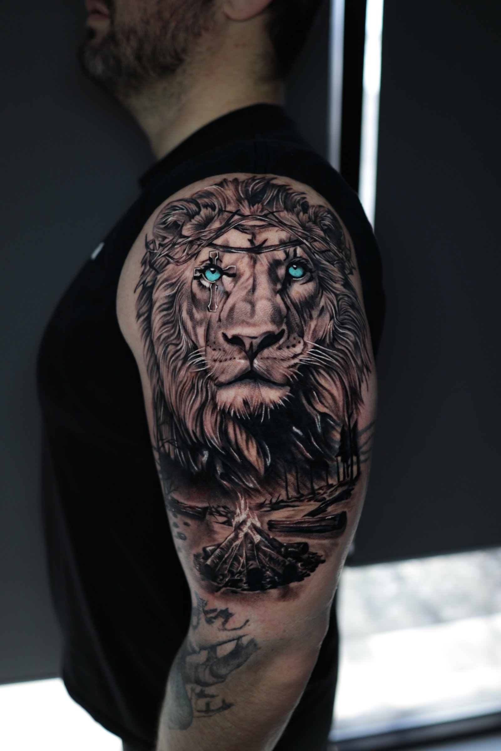 Half sleeve tattoo design by YDCINK at Legacy Tattoo in Ogden Utah